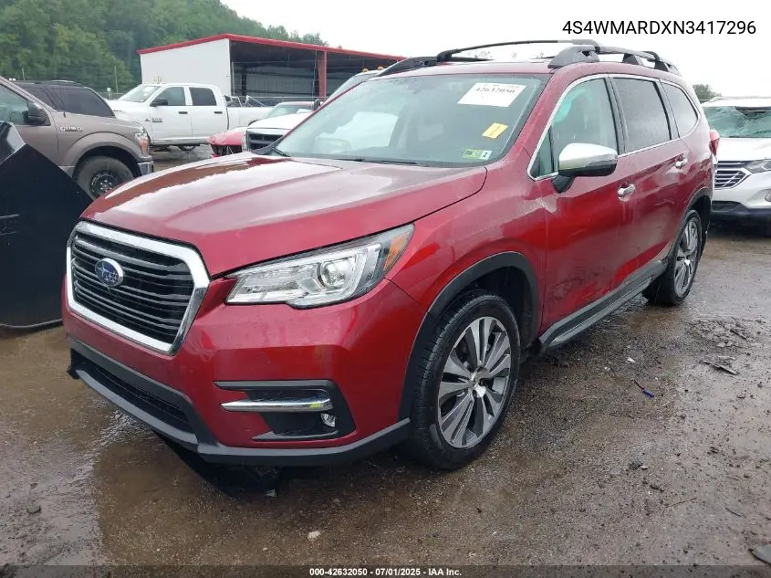 2022 Subaru Ascent Touring VIN: 4S4WMARDXN3417296 Lot: 42632050