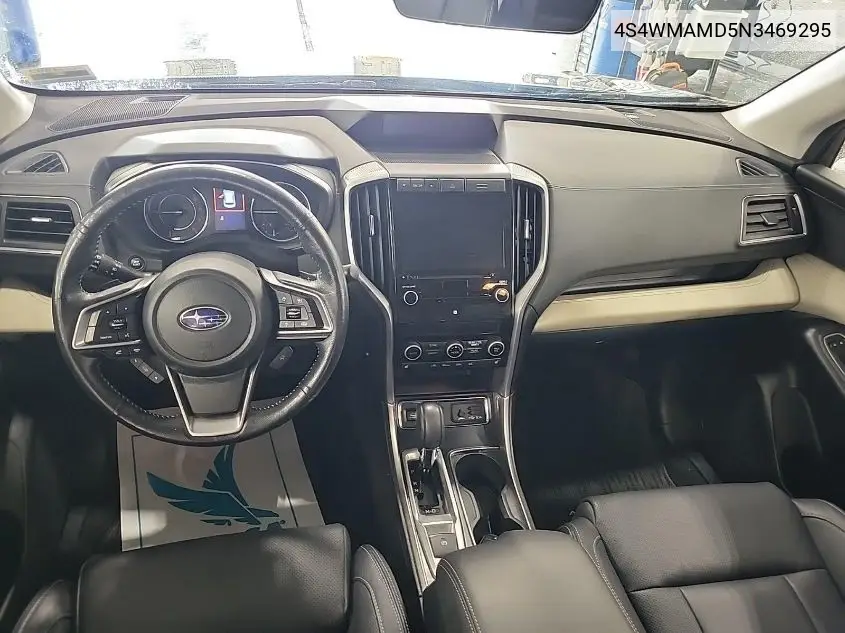 4S4WMAMD5N3469295 2022 Subaru Ascent Limited