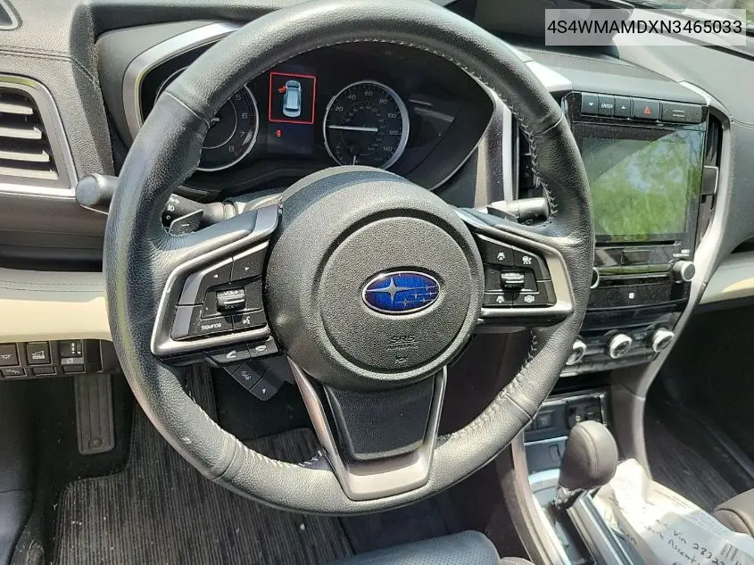 2022 Subaru Ascent Limited VIN: 4S4WMAMDXN3465033 Lot: 42724966
