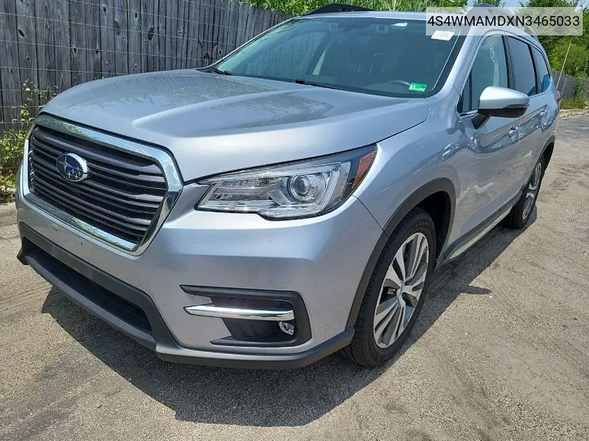 2022 Subaru Ascent Limited VIN: 4S4WMAMDXN3465033 Lot: 42724966