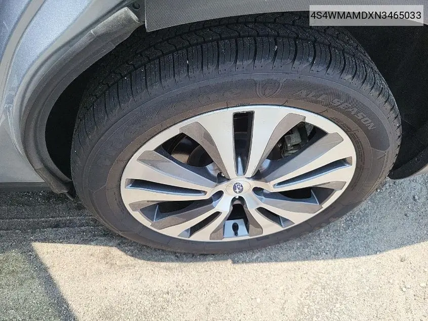 2022 Subaru Ascent Limited VIN: 4S4WMAMDXN3465033 Lot: 42724966