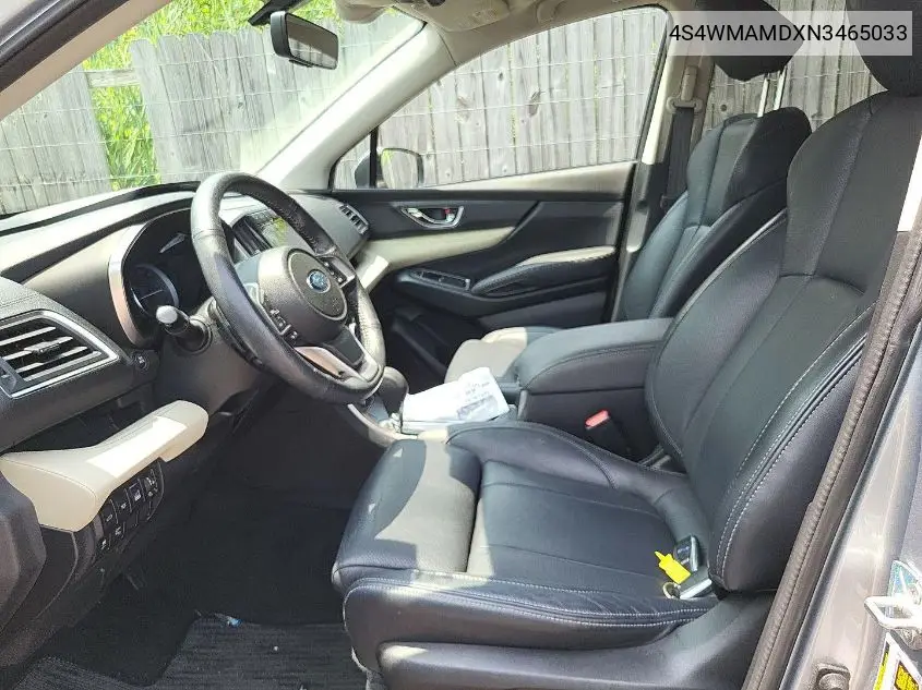 4s4wmamdxn3465033 4S4WMAMDXN3465033 2022 Subaru Ascent Limited