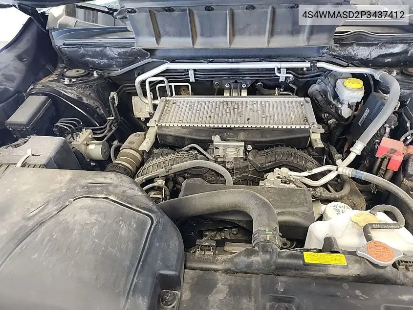 2023 Subaru Ascent Limited VIN: 4S4WMASD2P3437412 Lot: 42263866