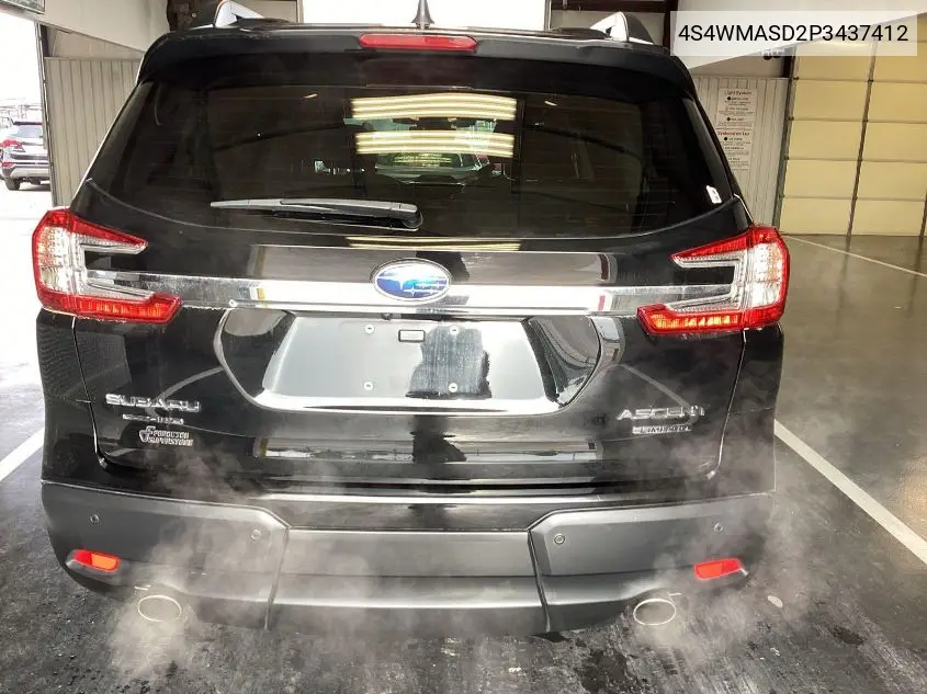 2023 Subaru Ascent Limited VIN: 4S4WMASD2P3437412 Lot: 42263866