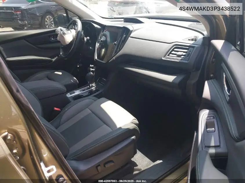 2023 Subaru Ascent Onyx Edition Limited 7-Passenger VIN: 4S4WMAKD3P3438522 Lot: 42597083