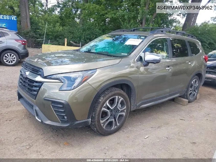 2023 Subaru Ascent Touring 7-Passenger VIN: 4S4WMAWDXP3463962 Lot: 42646465