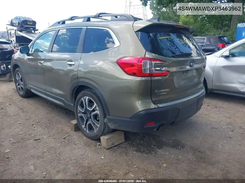 2023 Subaru Ascent Touring 7-Passenger VIN: 4S4WMAWDXP3463962 Lot: 42646465