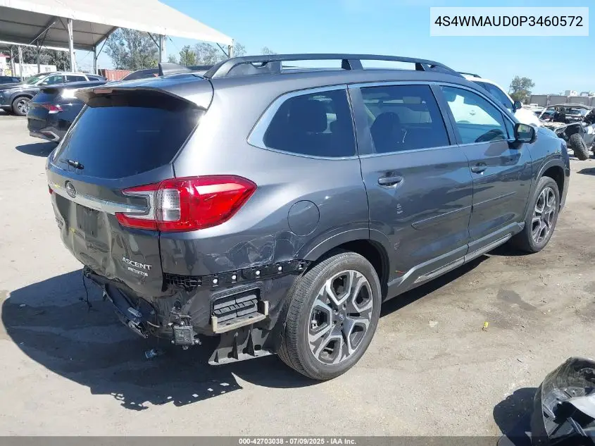 2023 Subaru Ascent Limited 7-Passenger VIN: 4S4WMAUD0P3460572 Lot: 42703038
