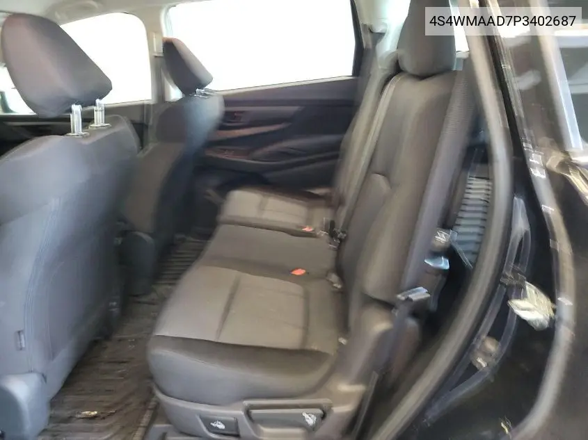 2023 Subaru Ascent Base 8-Passenger VIN: 4S4WMAAD7P3402687 Lot: 42723530
