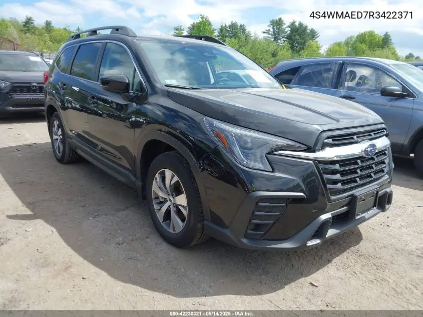 2024 Subaru Ascent Premium 7-Passenger VIN: 4S4WMAED7R3422371 Lot: 42230321