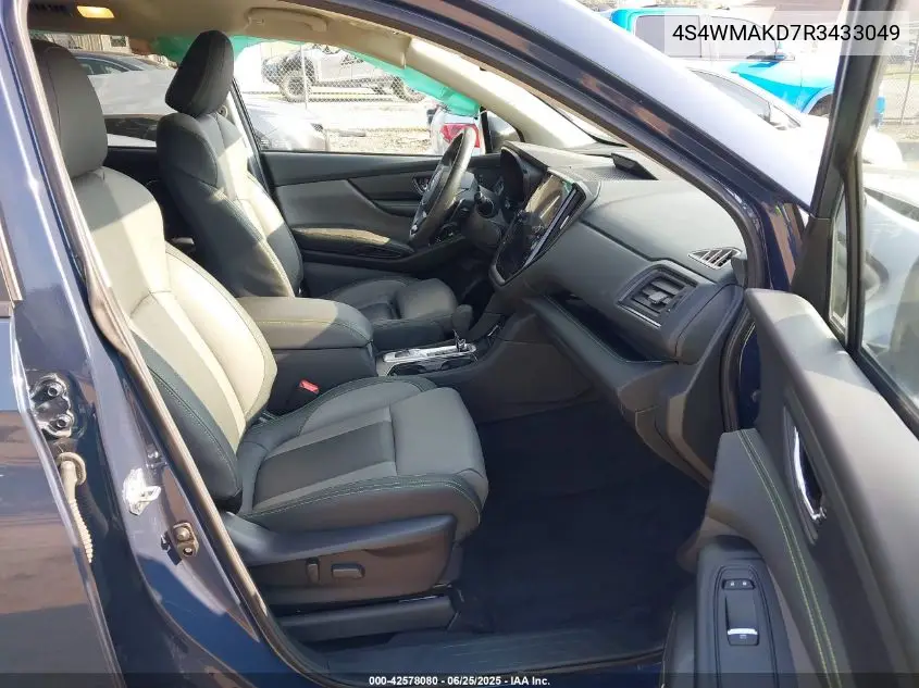 2024 Subaru Ascent Onyx Edition Limited 7-Passenger VIN: 4S4WMAKD7R3433049 Lot: 42578080