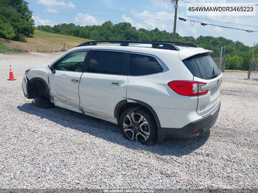 2024 Subaru Ascent Touring 7-Passenger VIN: 4S4WMAWD0R3465223 Lot: 42595850