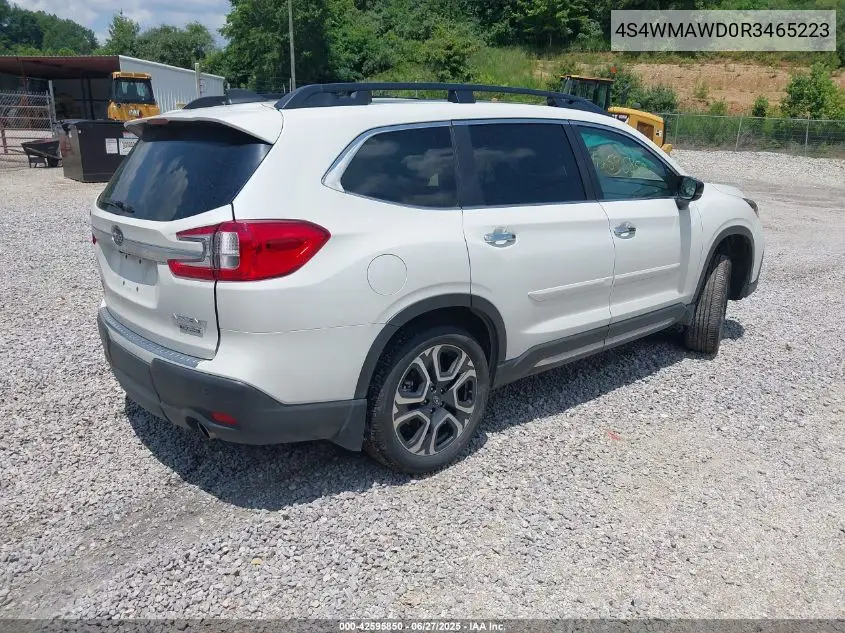 2024 Subaru Ascent Touring 7-Passenger VIN: 4S4WMAWD0R3465223 Lot: 42595850