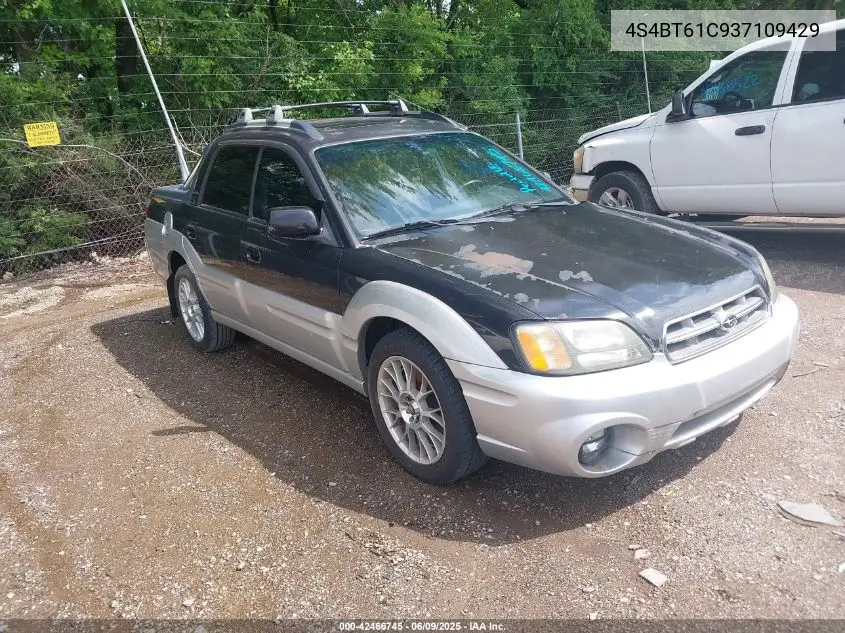 2003 Subaru Baja VIN: 4S4BT61C937109429 Lot: 42466745