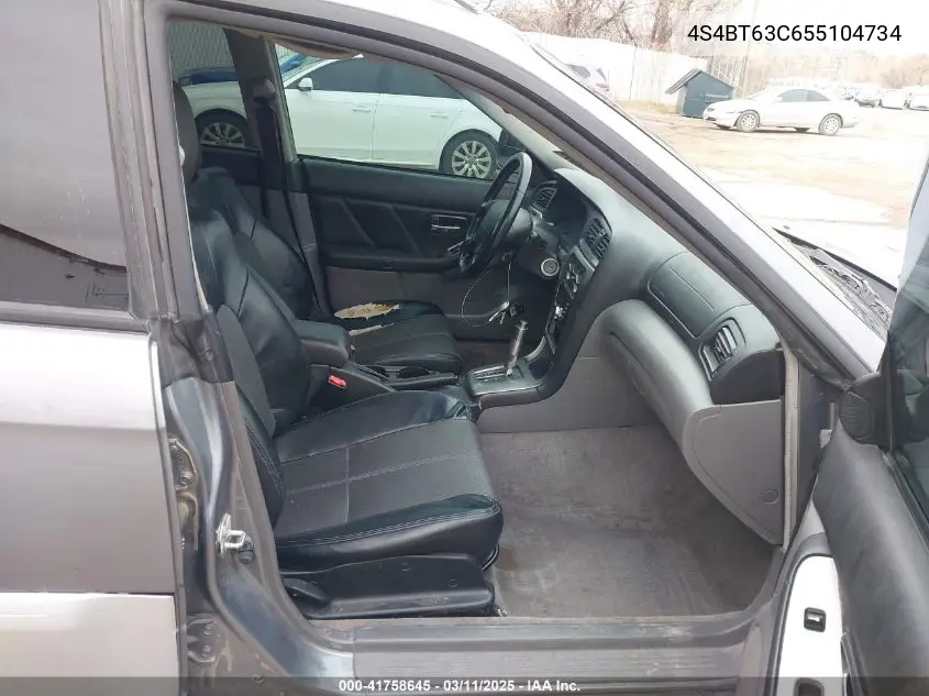 2005 Subaru Baja Turbo VIN: 4S4BT63C655104734 Lot: 41758645