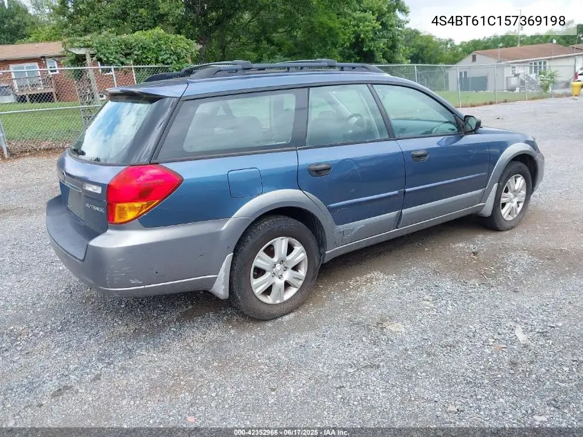 2005 Subaru Baja VIN: 4S4BT61C157369198 Lot: 42352966