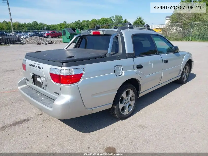 2005 Subaru Baja Sport VIN: 4S4BT62C757108121 Lot: 42398291
