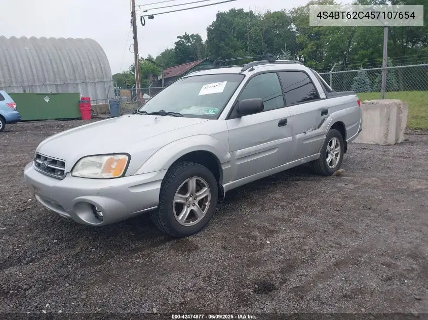 2005 Subaru Baja Sport VIN: 4S4BT62C457107654 Lot: 42474877