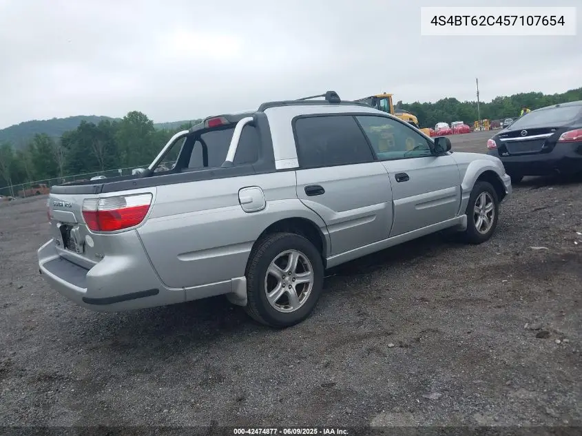 2005 Subaru Baja Sport VIN: 4S4BT62C457107654 Lot: 42474877