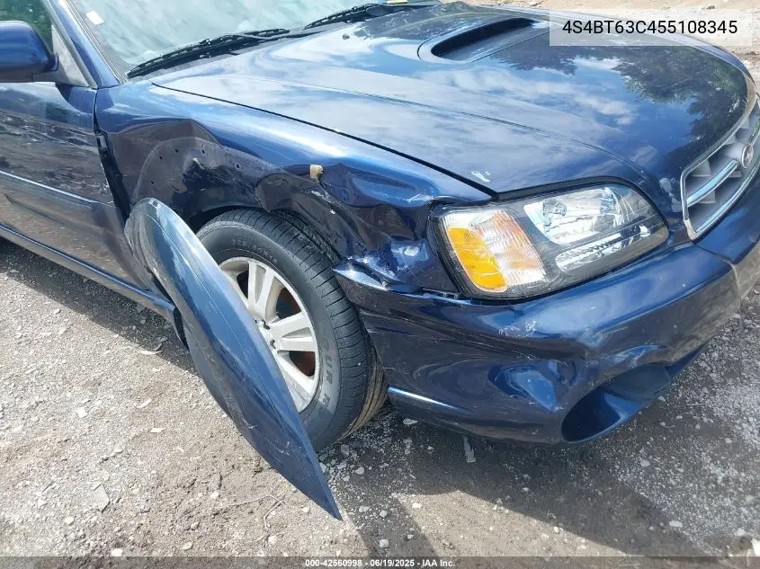 2005 Subaru Baja Turbo VIN: 4S4BT63C455108345 Lot: 42560998