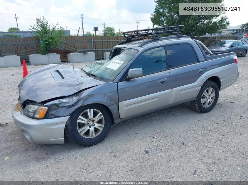 2005 Subaru Baja Turbo VIN: 4S4BT63C955107241 Lot: 42601608