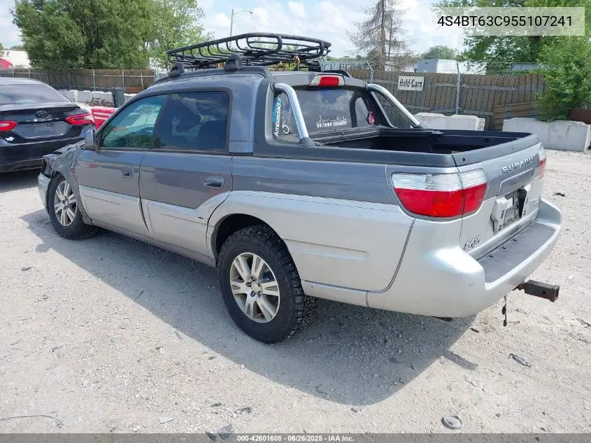 2005 Subaru Baja Turbo VIN: 4S4BT63C955107241 Lot: 42601608