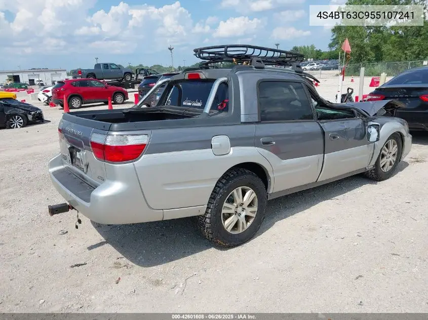2005 Subaru Baja Turbo VIN: 4S4BT63C955107241 Lot: 42601608