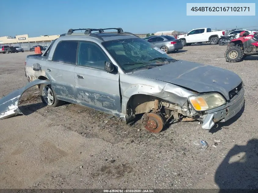2006 Subaru Baja Sport VIN: 4S4BT62C167102171 Lot: 42626782