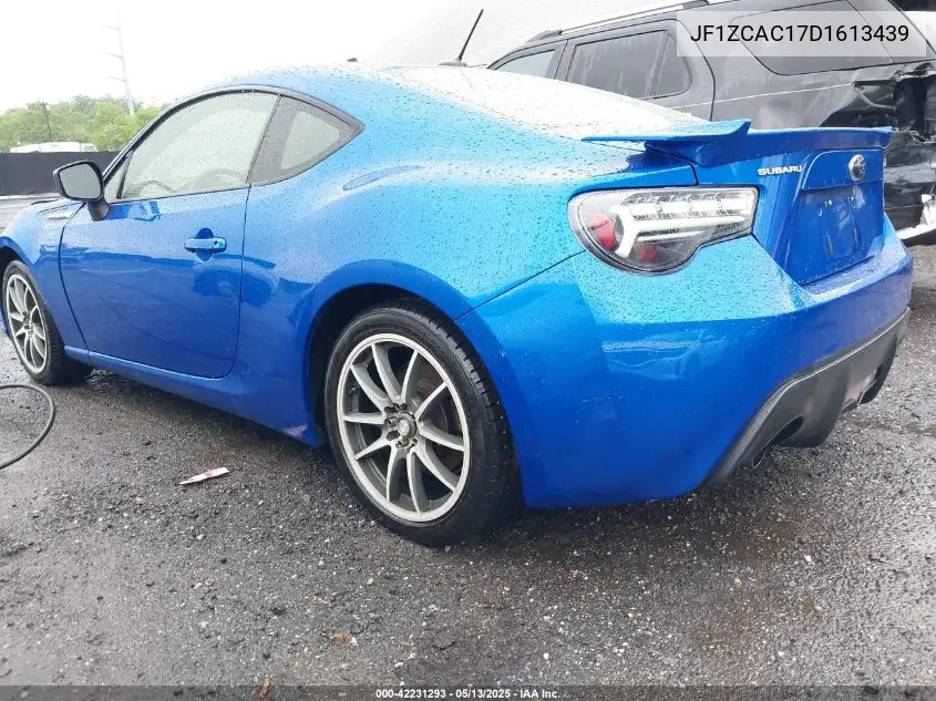 2013 Subaru Brz Limited VIN: JF1ZCAC17D1613439 Lot: 42231293