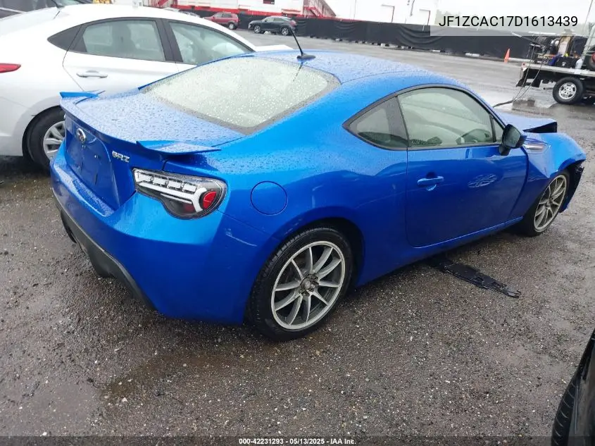 2013 Subaru Brz Limited VIN: JF1ZCAC17D1613439 Lot: 42231293