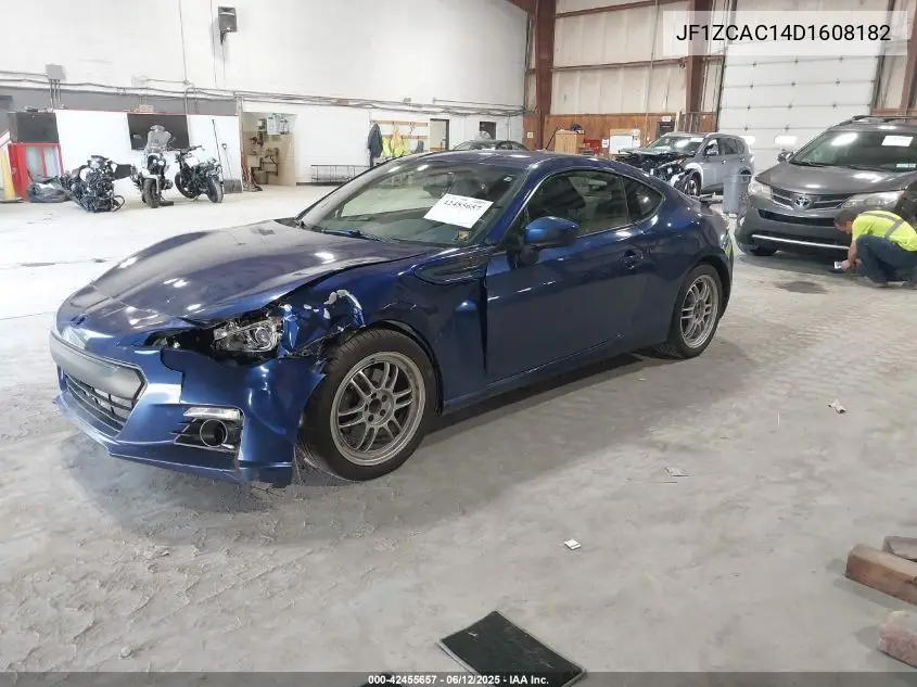 2013 Subaru Brz Limited VIN: JF1ZCAC14D1608182 Lot: 42455657