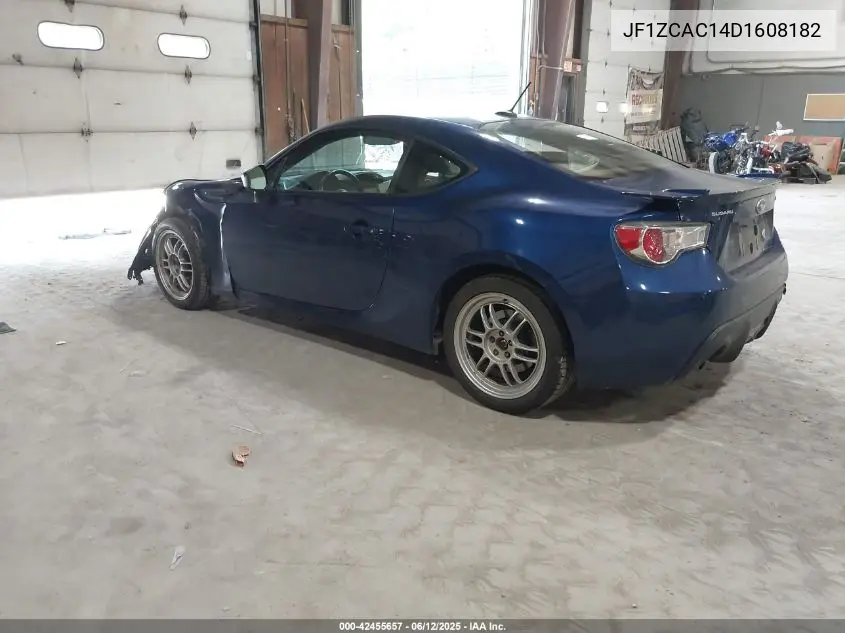 2013 Subaru Brz Limited VIN: JF1ZCAC14D1608182 Lot: 42455657