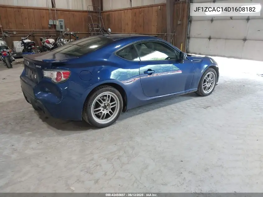 2013 Subaru Brz Limited VIN: JF1ZCAC14D1608182 Lot: 42455657
