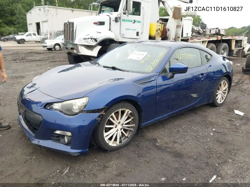2013 Subaru Brz Limited VIN: JF1ZCAC11D1610827 Lot: 42718048