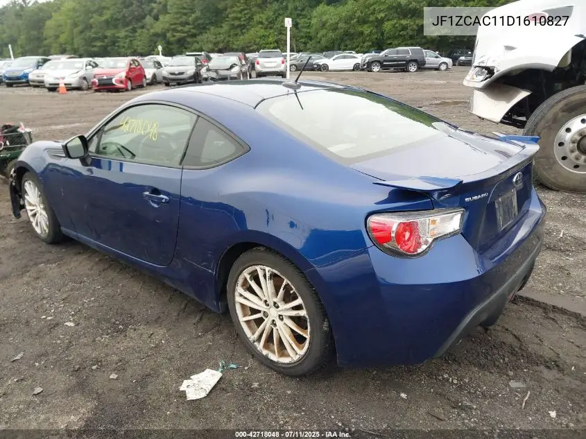 2013 Subaru Brz Limited VIN: JF1ZCAC11D1610827 Lot: 42718048