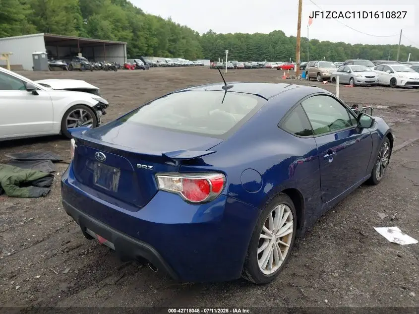 2013 Subaru Brz Limited VIN: JF1ZCAC11D1610827 Lot: 42718048
