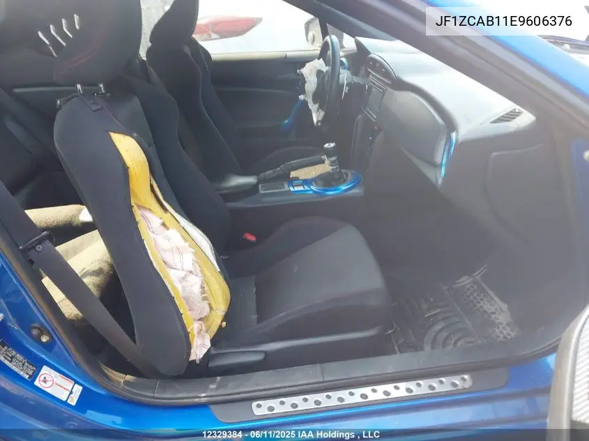 2014 Subaru Brz VIN: JF1ZCAB11E9606376 Lot: 12329384