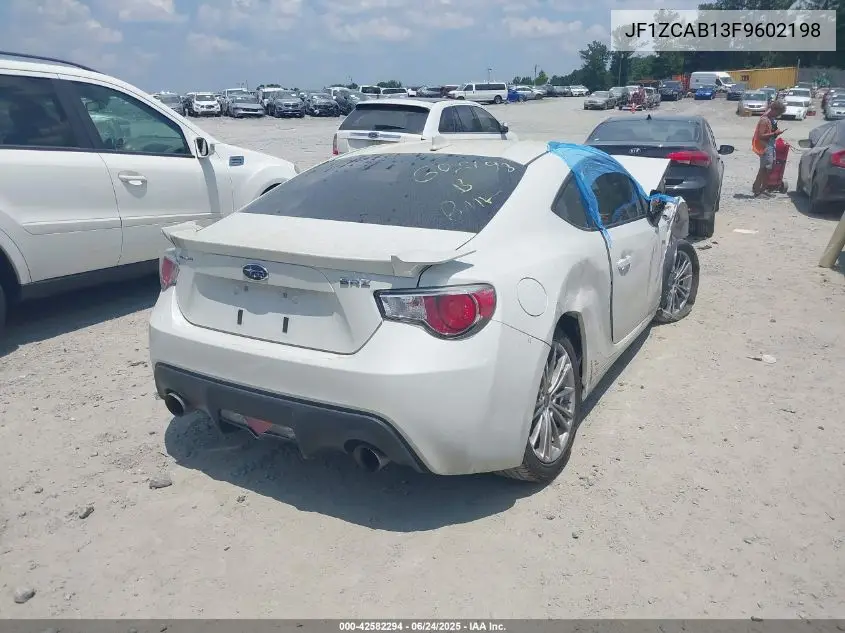 2015 Subaru Brz Premium VIN: JF1ZCAB13F9602198 Lot: 42582294