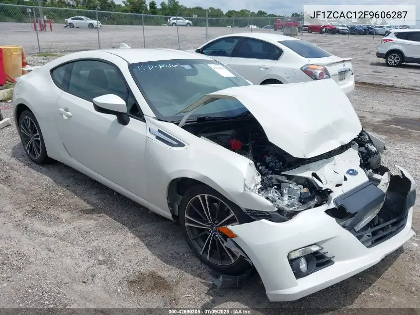 2015 Subaru Brz Limited VIN: JF1ZCAC12F9606287 Lot: 42690305