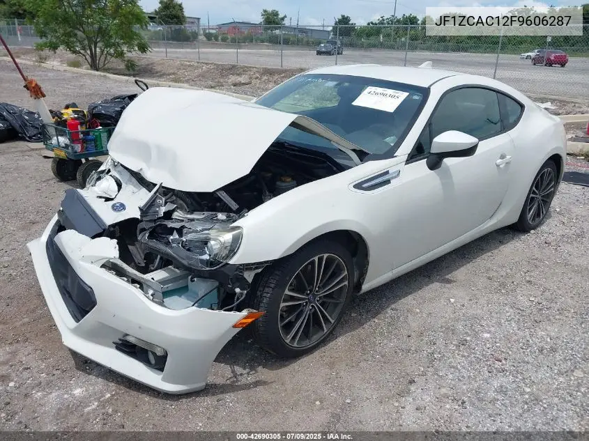 2015 Subaru Brz Limited VIN: JF1ZCAC12F9606287 Lot: 42690305
