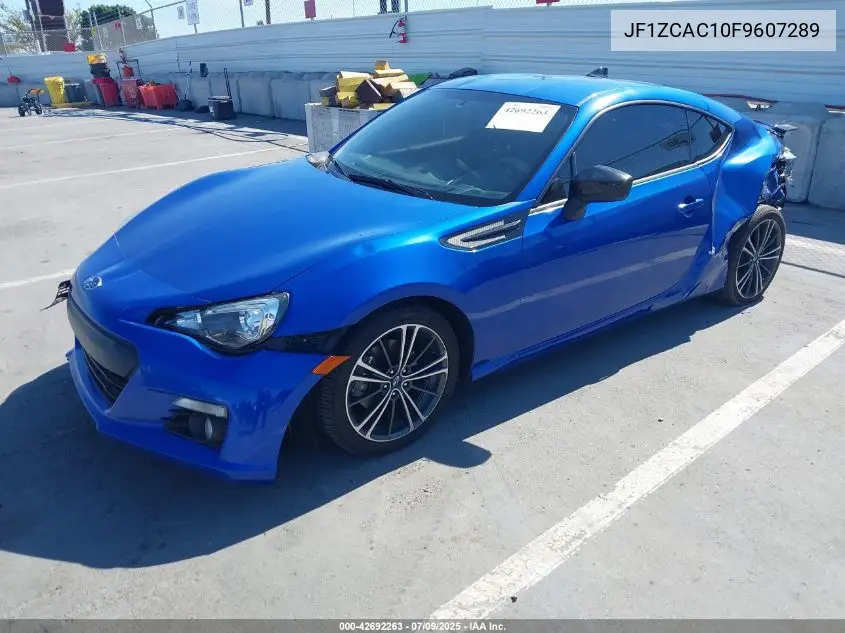 2015 Subaru Brz Limited VIN: JF1ZCAC10F9607289 Lot: 42692263