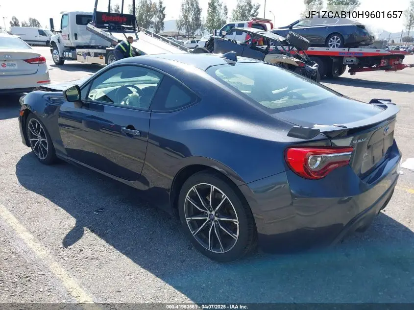 2017 Subaru Brz Premium VIN: JF1ZCAB10H9601657 Lot: 41953561