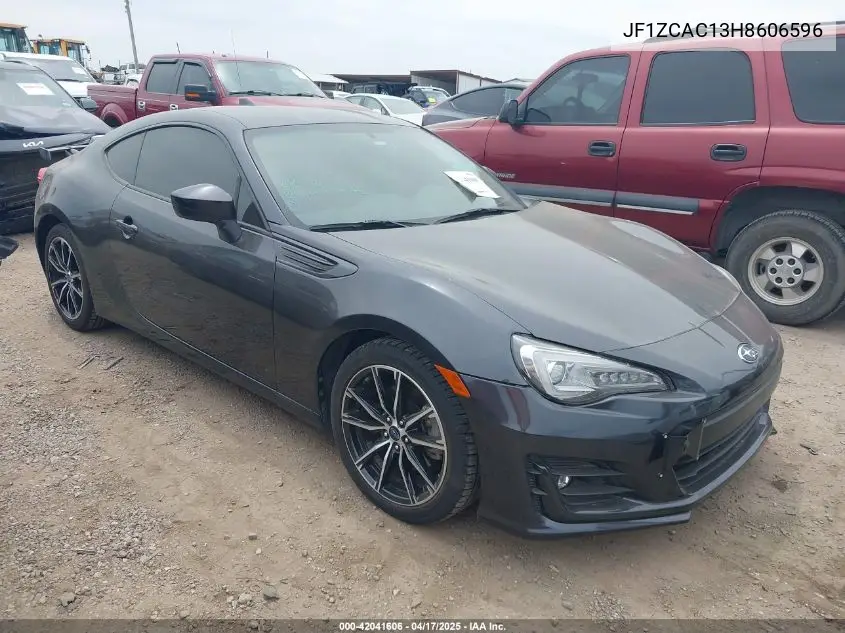 2017 Subaru Brz Limited VIN: JF1ZCAC13H8606596 Lot: 42041606