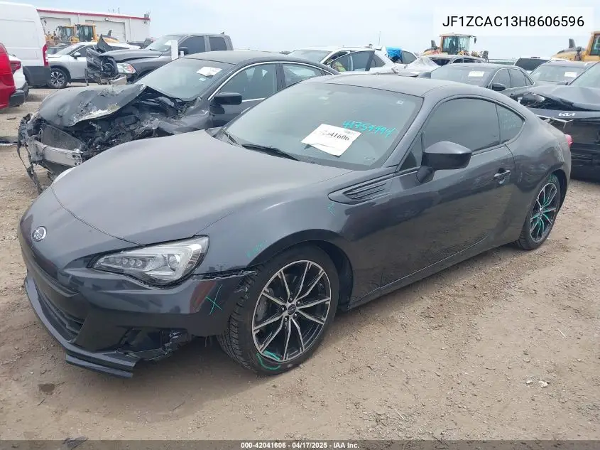 2017 Subaru Brz Limited VIN: JF1ZCAC13H8606596 Lot: 42041606