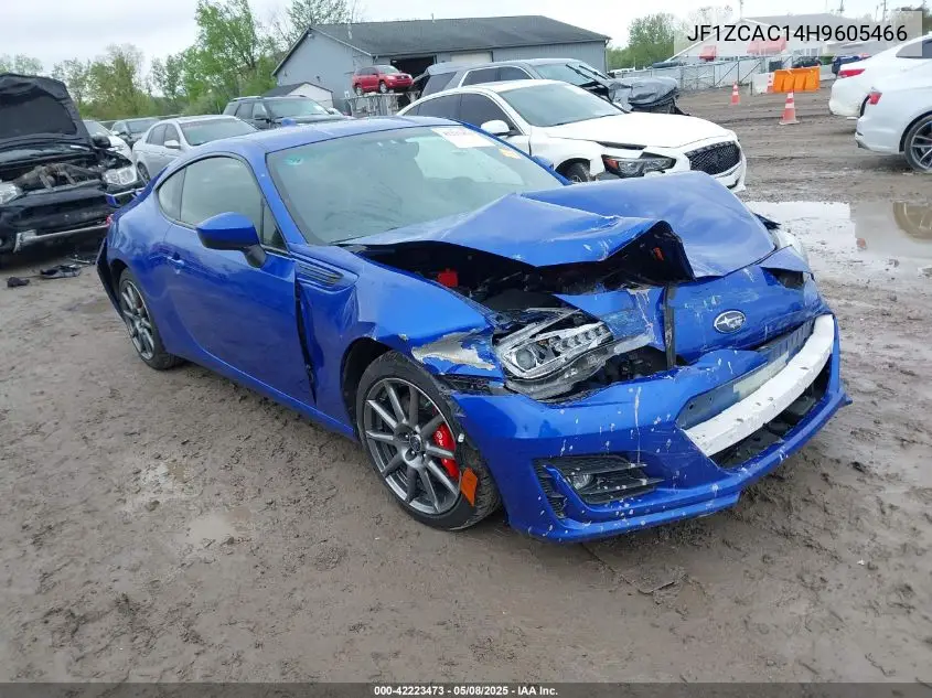 2017 Subaru Brz Limited VIN: JF1ZCAC14H9605466 Lot: 42223473