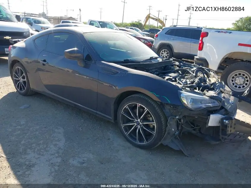 2017 Subaru Brz 2.0 Limited/Yellow Series VIN: JF1ZCAC1XH8602884 Lot: 42233225