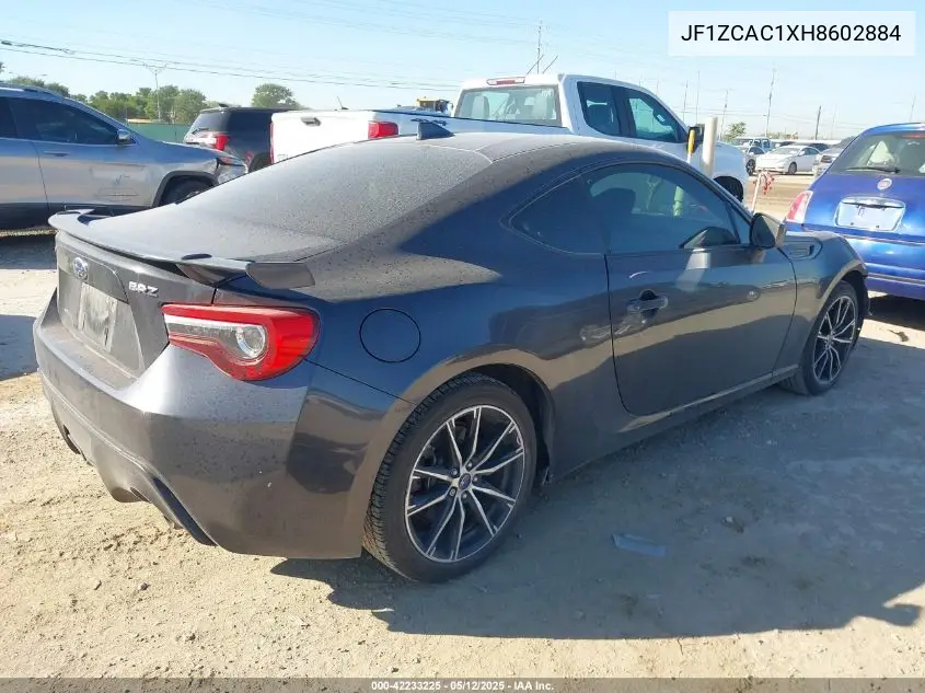 2017 Subaru Brz 2.0 Limited/Yellow Series VIN: JF1ZCAC1XH8602884 Lot: 42233225