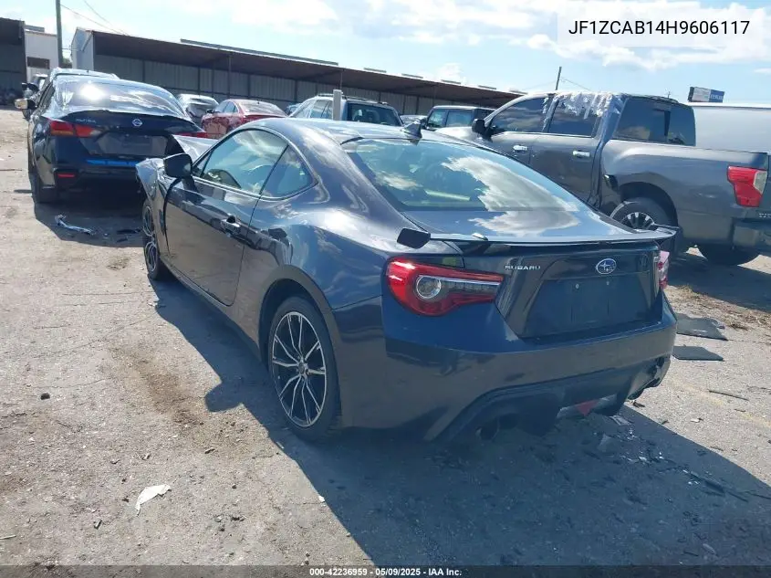 2017 Subaru Brz Premium VIN: JF1ZCAB14H9606117 Lot: 42236959