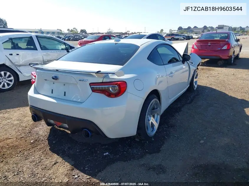 2017 Subaru Brz Premium VIN: JF1ZCAB18H9603544 Lot: 42648508
