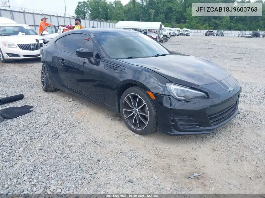 2018 Subaru Brz Premium VIN: JF1ZCAB18J9600763 Lot: 42237939